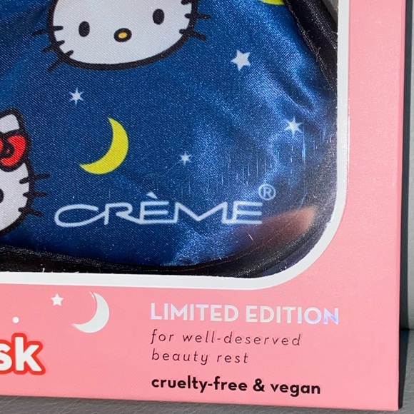 Sanrio Hello Kitty Starry Night Silky Sleep Mask - Picture 4 of 5